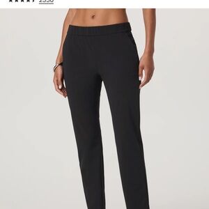 Vuori Miles ankle Women's Black Straight Leg Pants small nwt